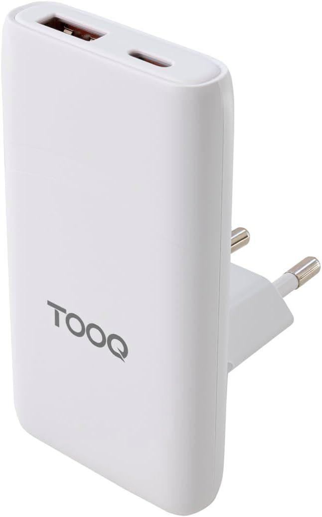 Bateria / Alimentador Cámara TOOQ TQWC-GANSL65W1A1C CARGADOR TOOQ PARED GAN USB-C/PD+USB-A/QC 65W, BL