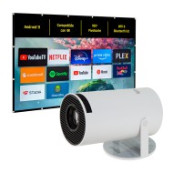 Proyector IGGUAL IGG318973IGG318133  PACK BUNDLE MINI PROYECTOR + PANTALLA