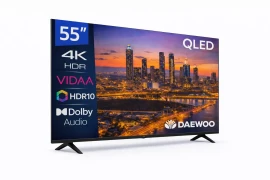 Tv QLED 55"(138,8cm) DAEWOO 55VB56QV Smart TV HD Ready VIDAA