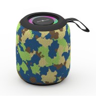 Altavoz portátil GEMBIRD SPK-BT-LED-05-CM ALTAVOZ PORTATIL GEMBIRD 8W BT LED RGB CAMUFLAJE
