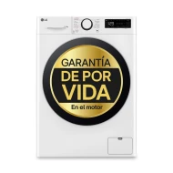 Lavasecadora LG F4DR6011AGW    BLANCO 11/6KG VAPOR